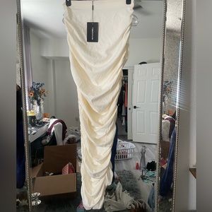 Pretty little thing white skirt